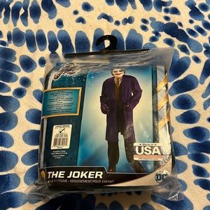 New never been worn child joker costume